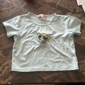 Dolls Kill Bubbles PPG crop top.